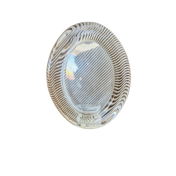 Mikasa crystal photo frame, free standing, gift giving, heavy crystal, - Picture 1 of 8